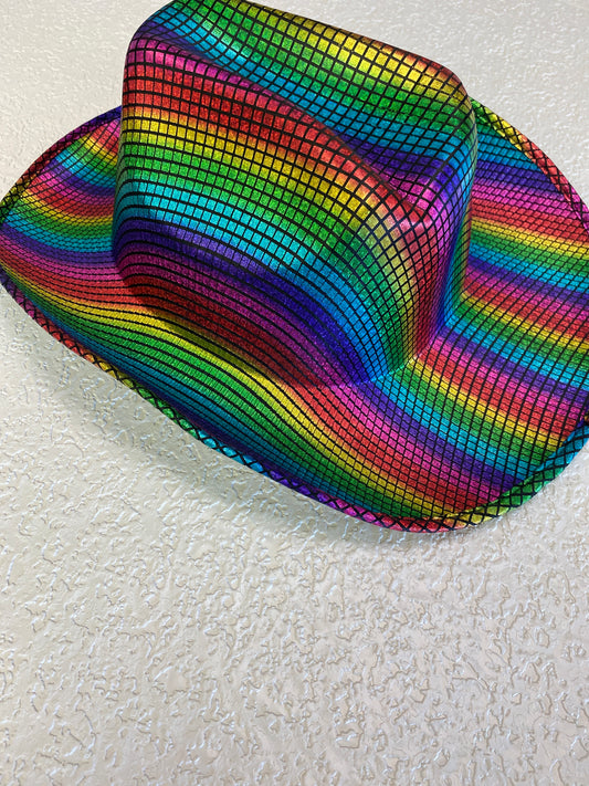 COWBOY HAT SHINY COLORS