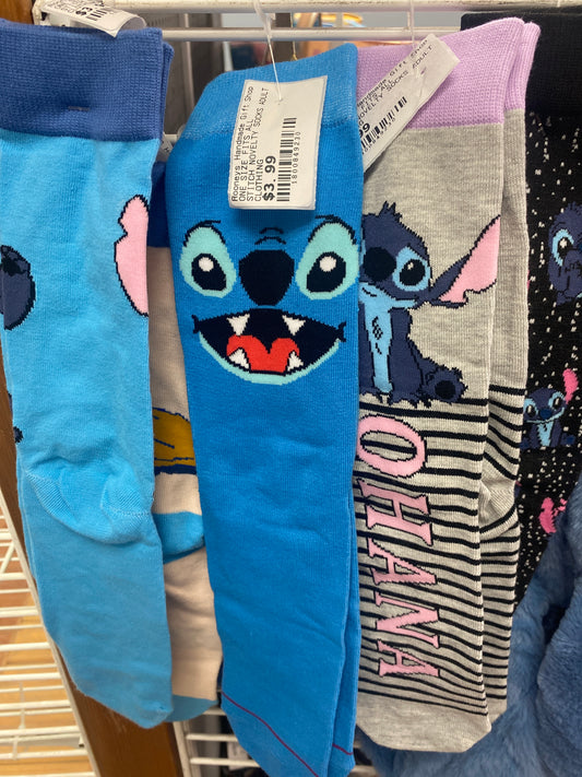 STITCH NOVELTY SOCKS ADULT