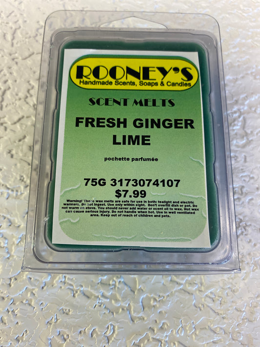 SCENT MELT FRESH GINGER LIME