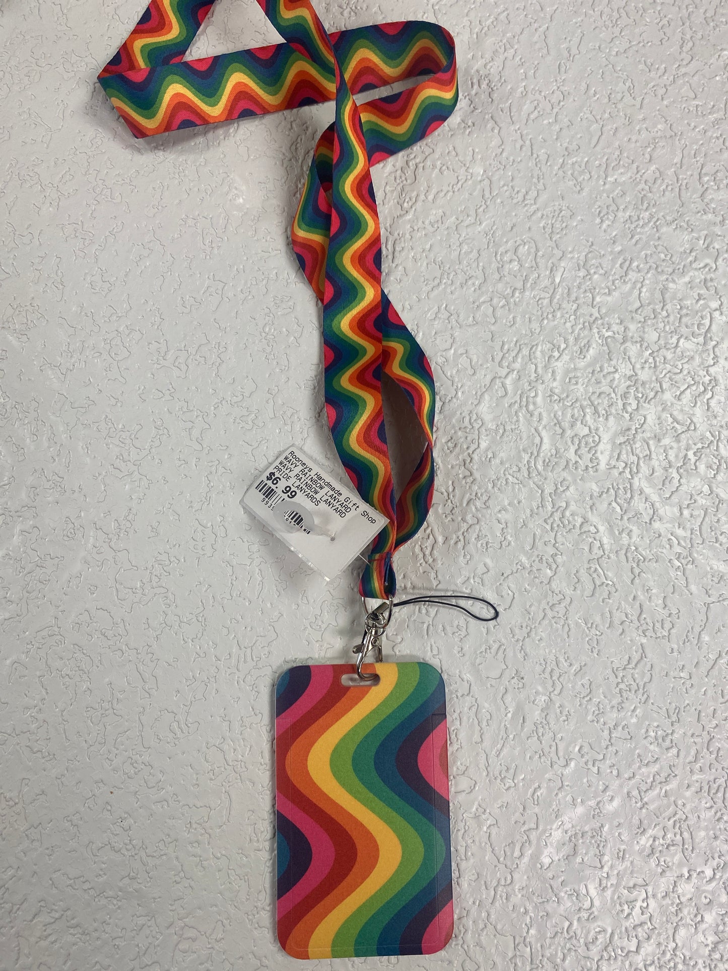 WAVY RAINBOW LANYARD