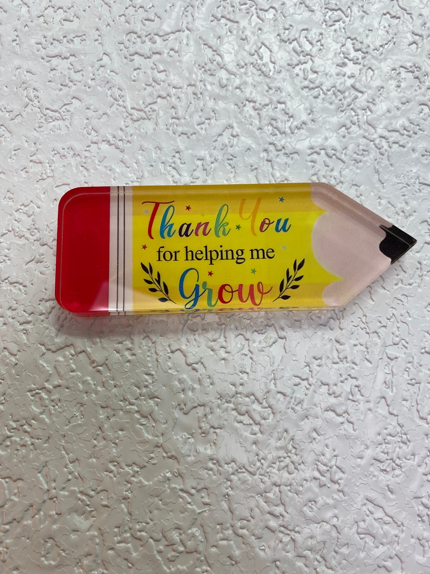 THANK YOU FOR HELPING ME GROW ACRYLIC DECOR