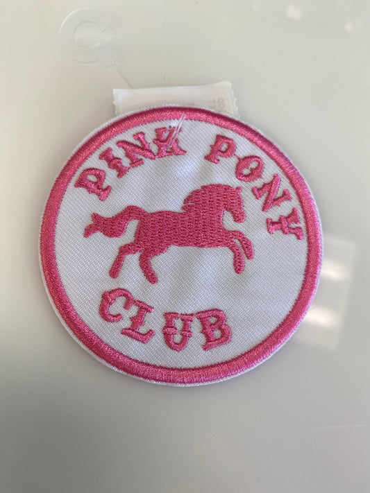 PINK PONY CLUB IRON ON PATCH