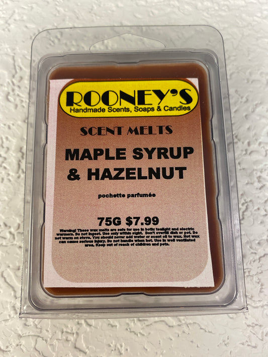 MAPLE SYRUP & HAZELNUT SCENT MELT