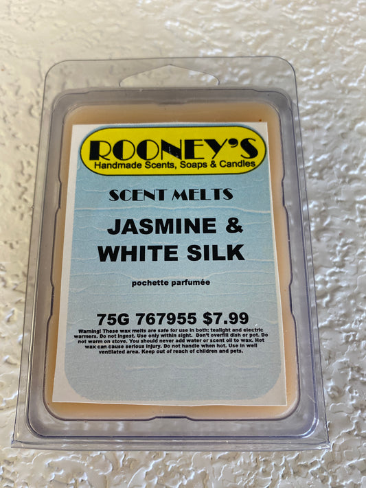 JASMINE & WHITE SILK SCENT MELT