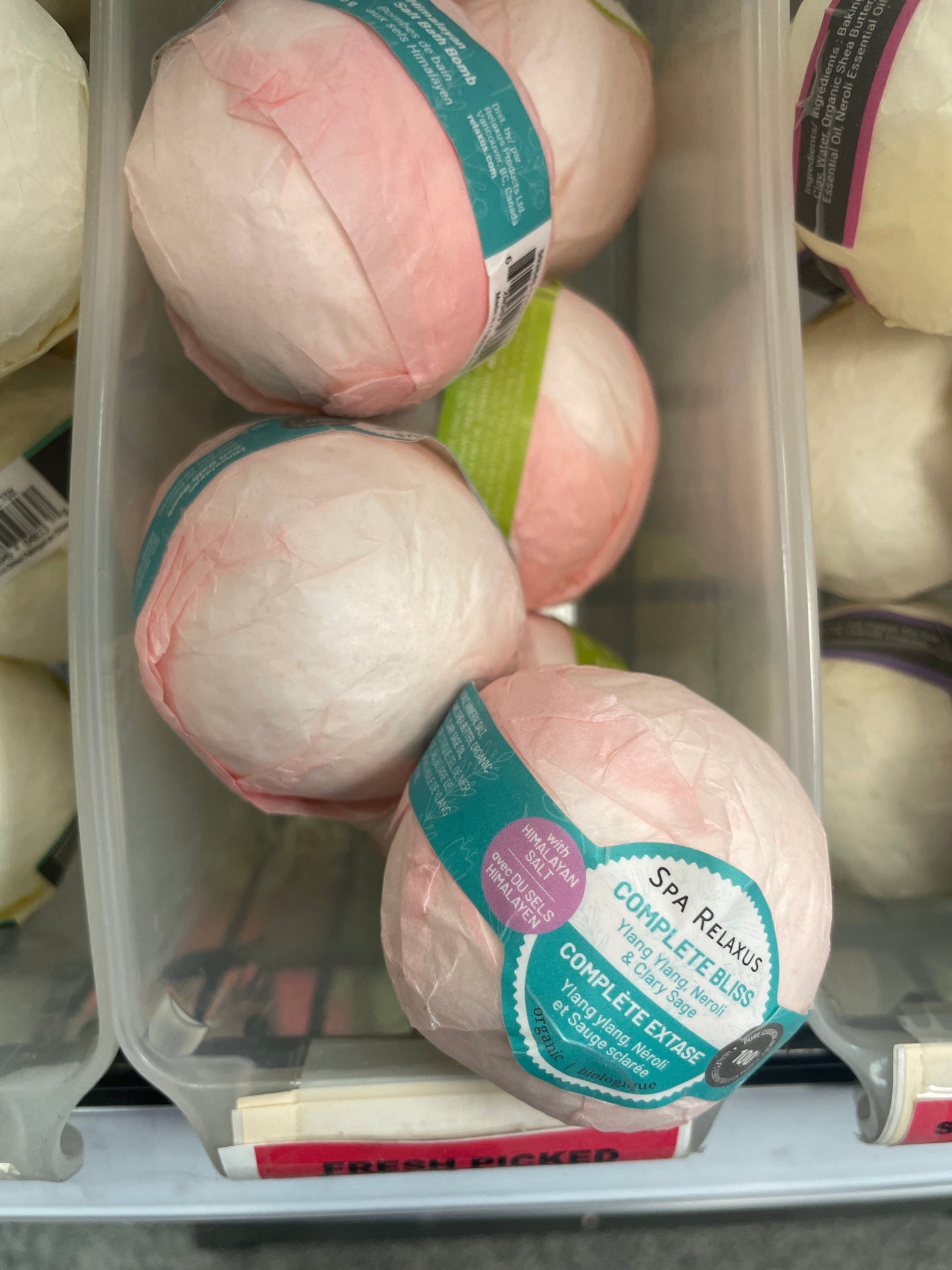 BATH BOMB COMPLETE BLISS HIMALAYAN SALT