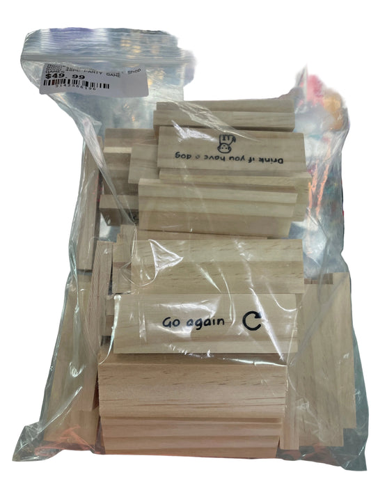 WOOD 48PC PARTY GAME
