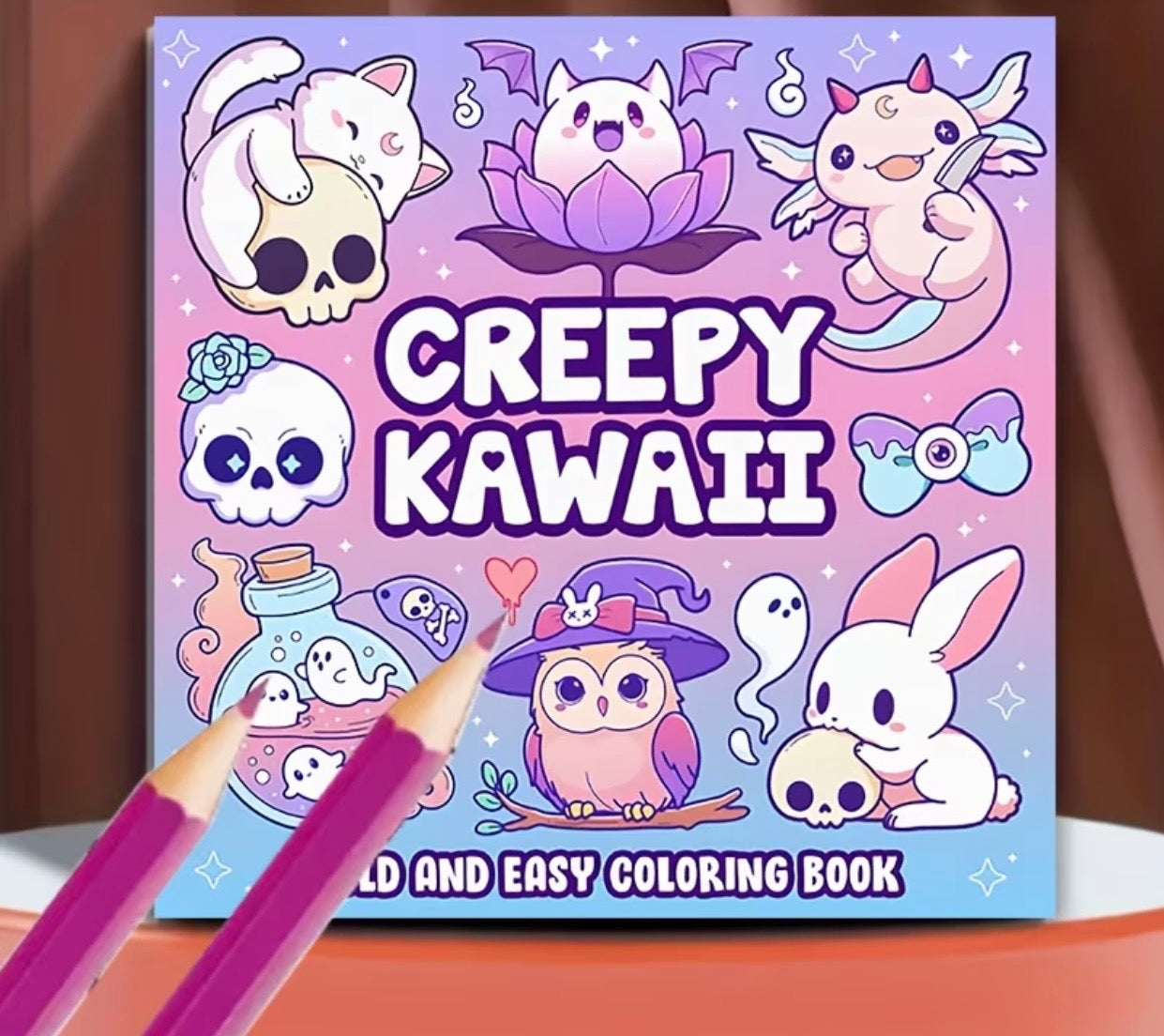 CREEPY KAWAII COLORING BOOK