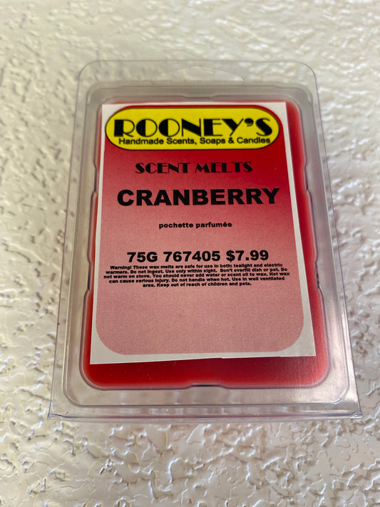 CRANBERRY SCENT MELT