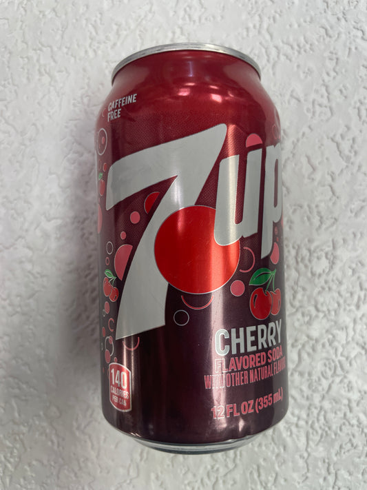 7UP CHERRY SINGLE CAN