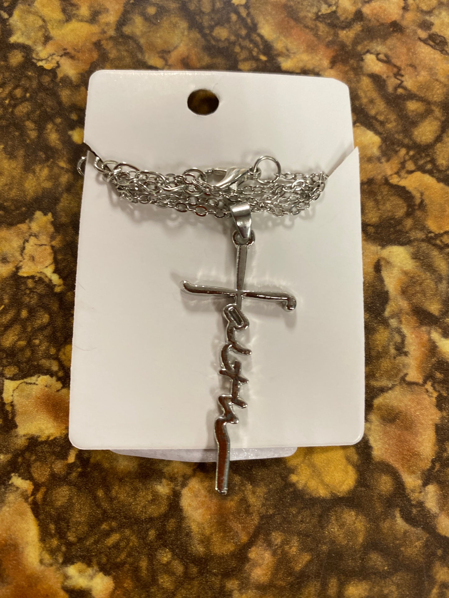 FAITH CROSS NECKLACE