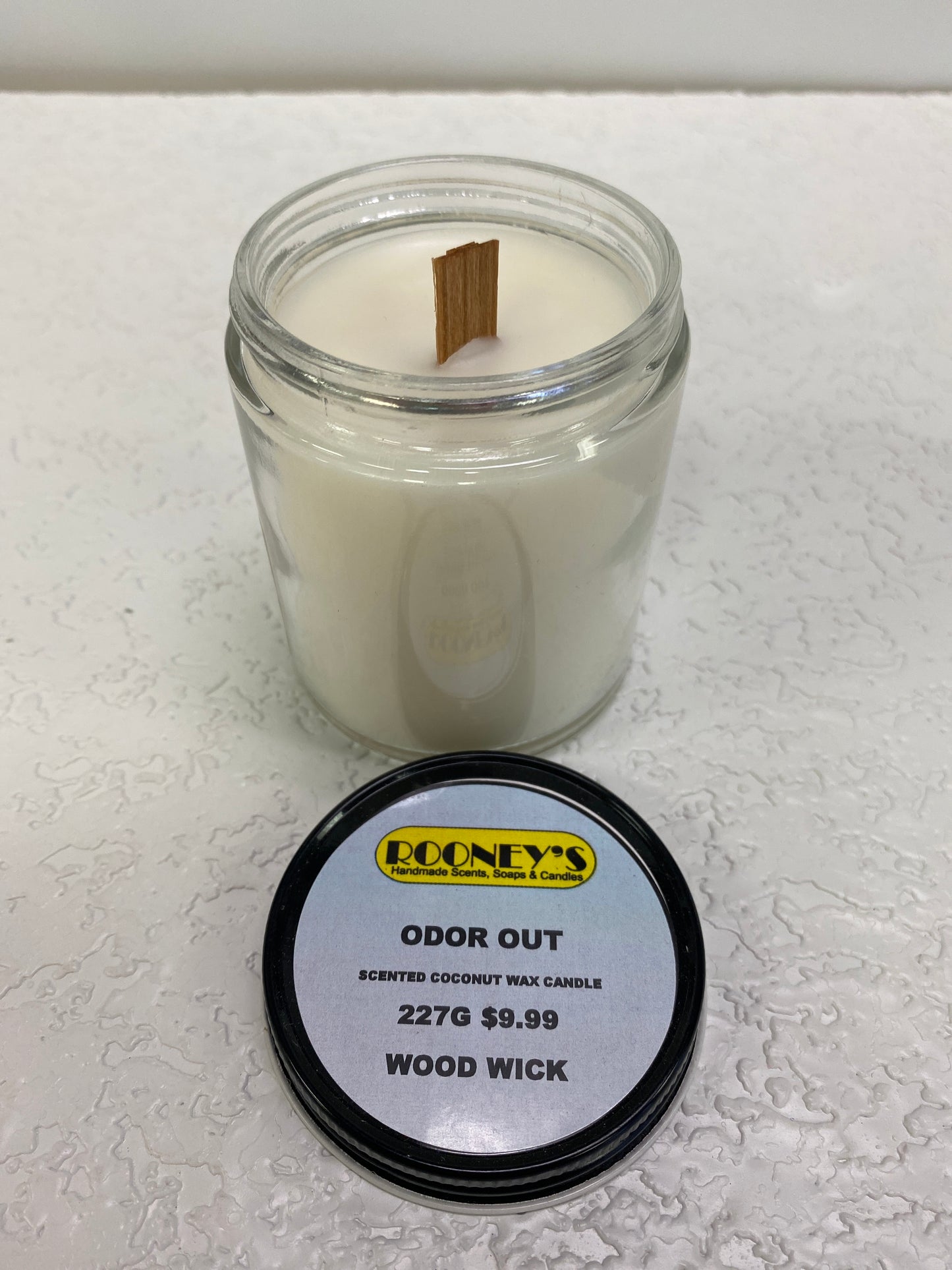 ODOR OUT WOOD WICK CANDLE 227G