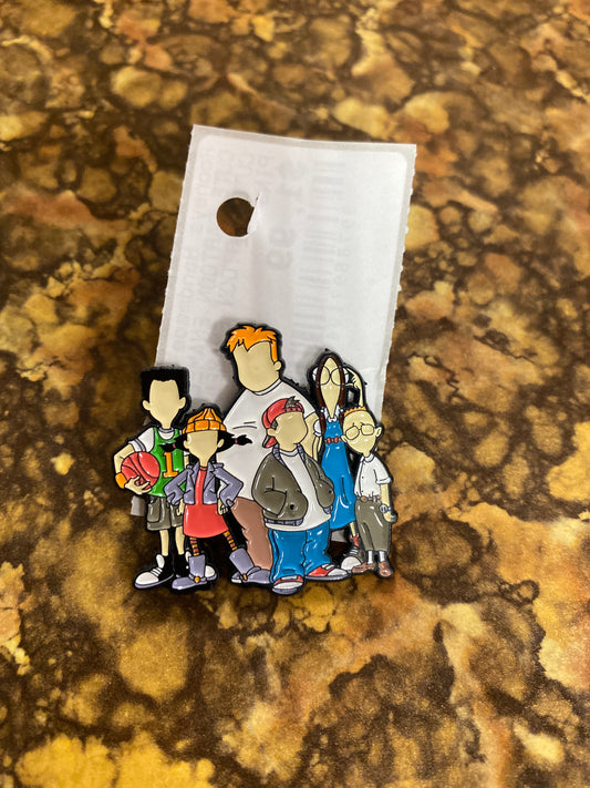 CUTE CARTOON ENAMEL PIN