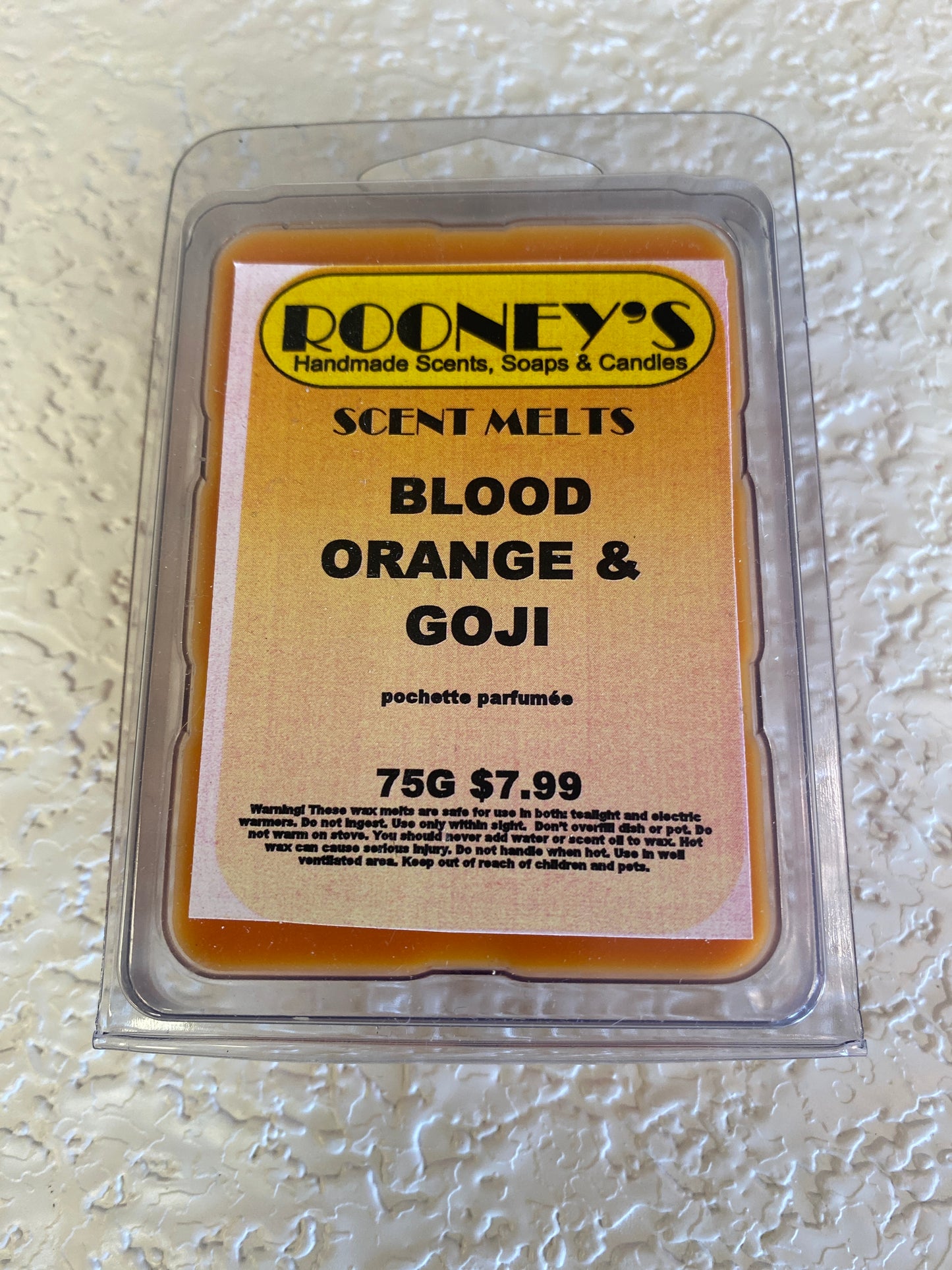 SCENT MELT BLOOD ORANGE & & GOJI