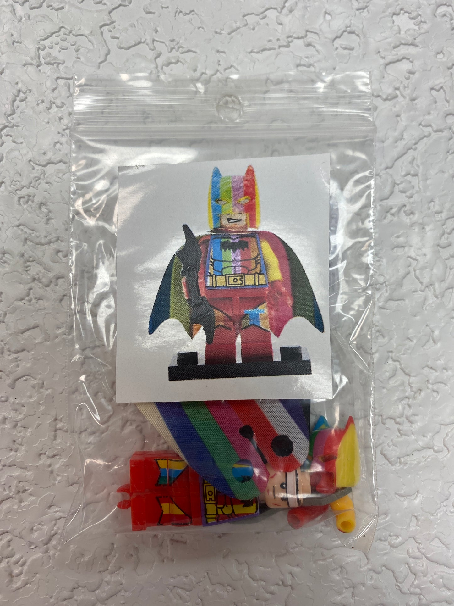 RAINBOW BAT MAN FIGURE