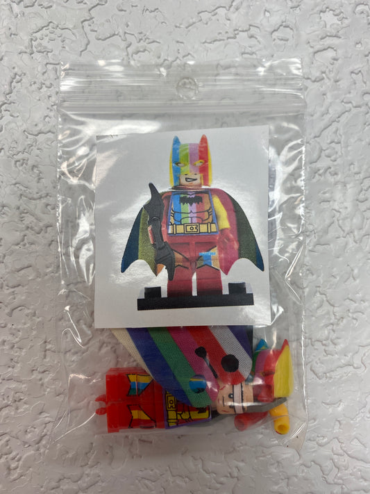 RAINBOW BAT MAN FIGURE