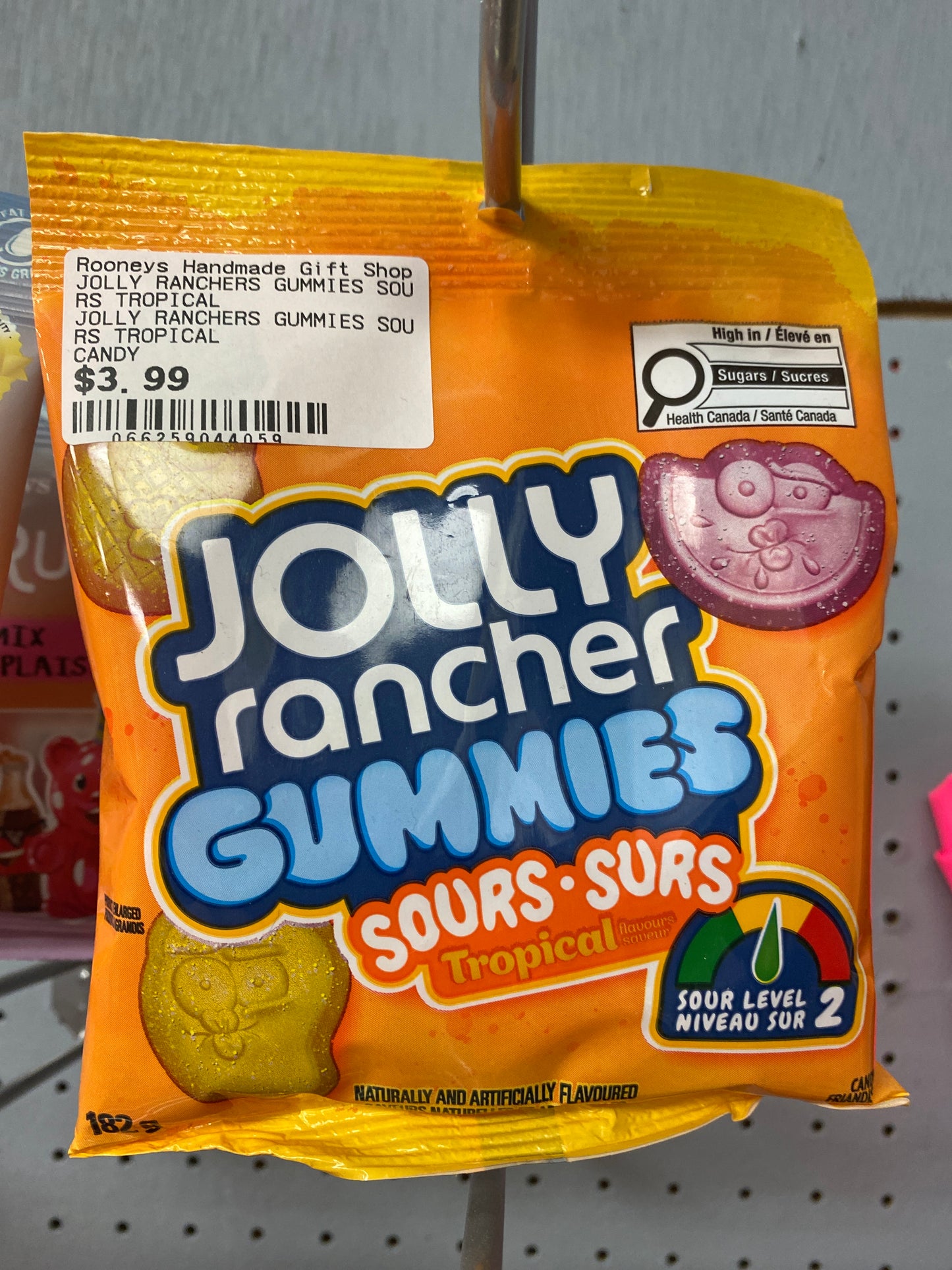 JOLLY RANCHERS GUMMIES SOURS TROPICAL