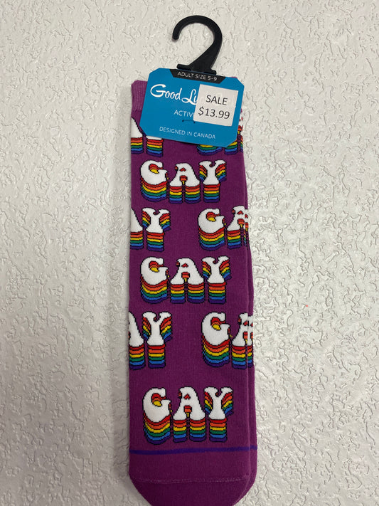 GAY SOCKS SIZE 5-9