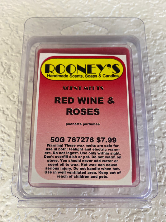 RED WINE & ROSES SCENT MELT