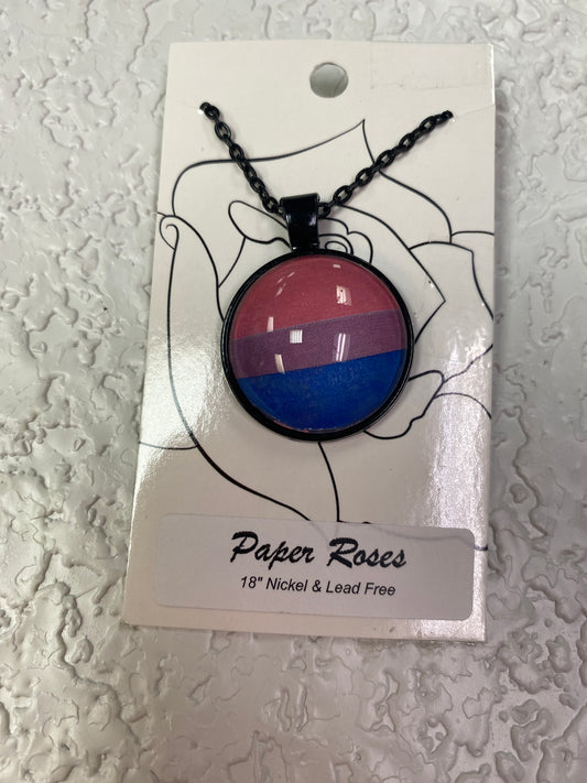 BI PRIDE NECKLACE BLACK