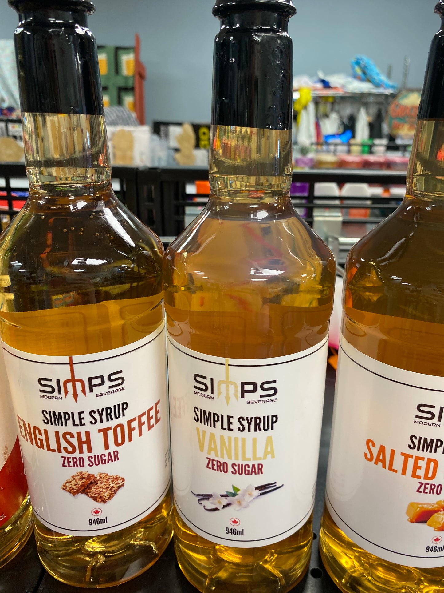 SIMPS VANILLA ZERO SUGAR SYRUP