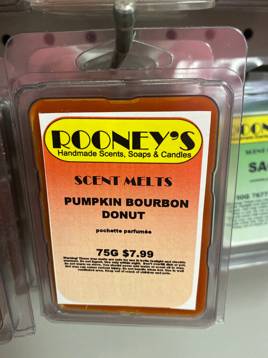 PUMPKIN BOURBON DONUT SCENT MELTS