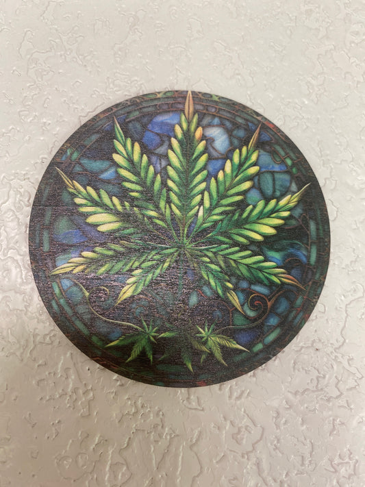 POT LEAF COASTER