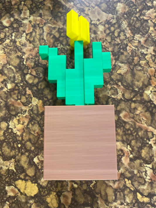 PIXEL FLOWER HOME DECOR