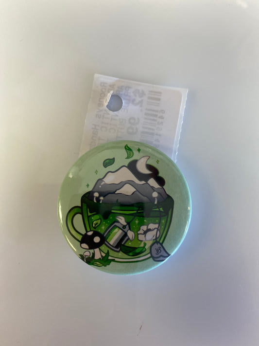 AROMANTIC TEA BUTTON
