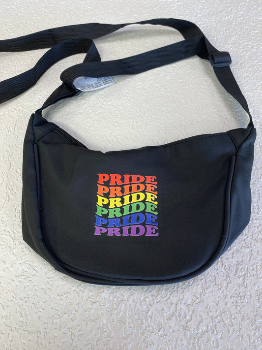 RAINBOW PRIDE BLACK BAG