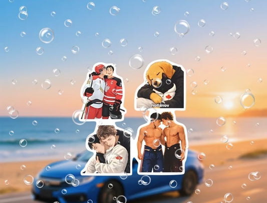 ILYA ROZONOV & SHANE HOLLANDER VINYL STICKER