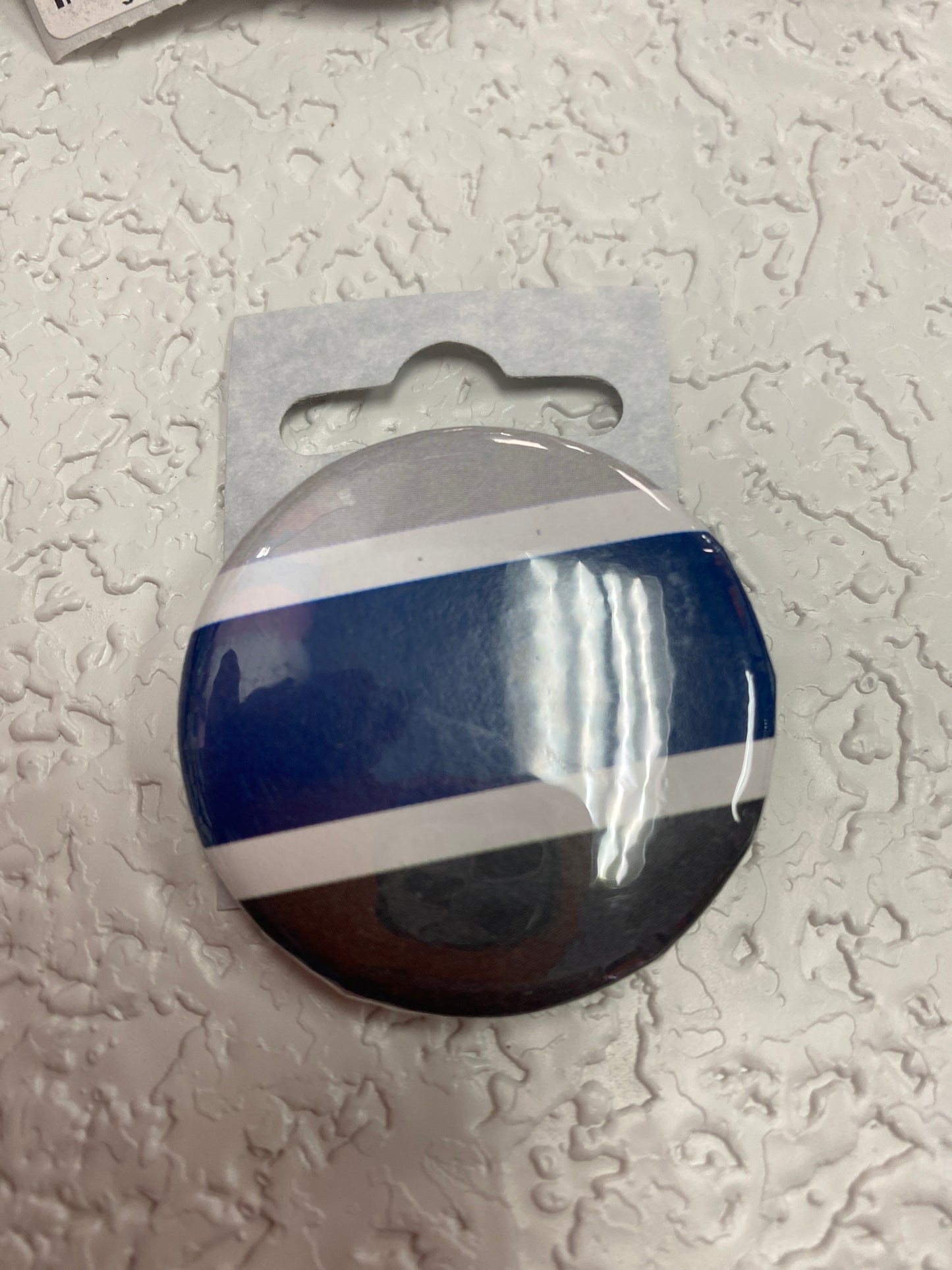 GREY GENDER PRIDE BUTTON
