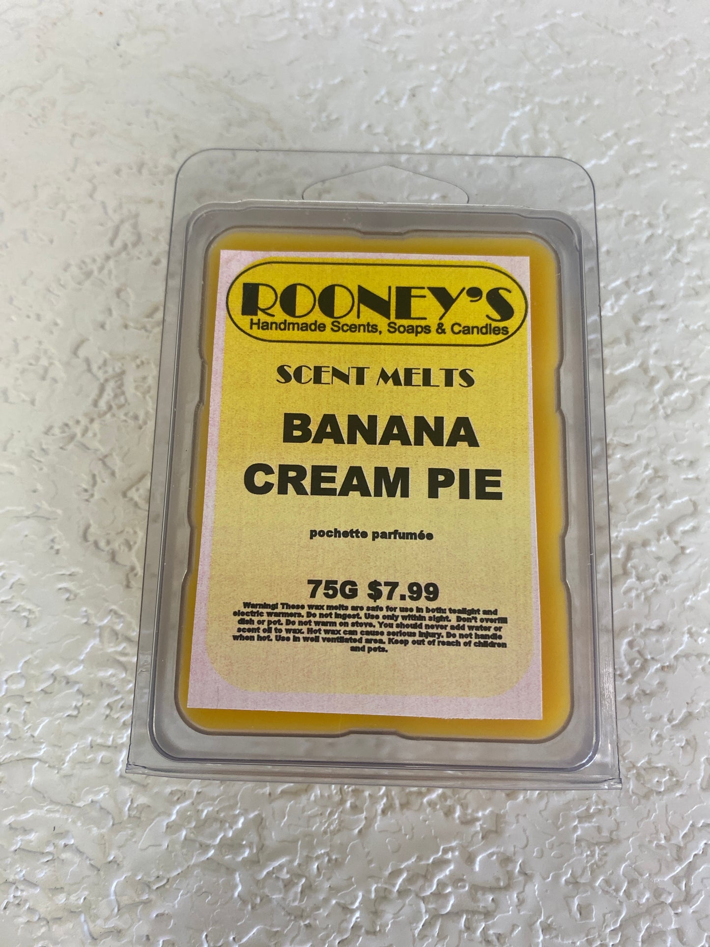 BANANA CREAM PIE SCENT MELT