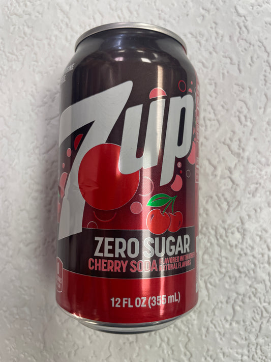 7 UP CHERRY ZERO SINGLE CAN