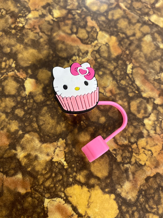 HELLO KITTY STRAW COVER