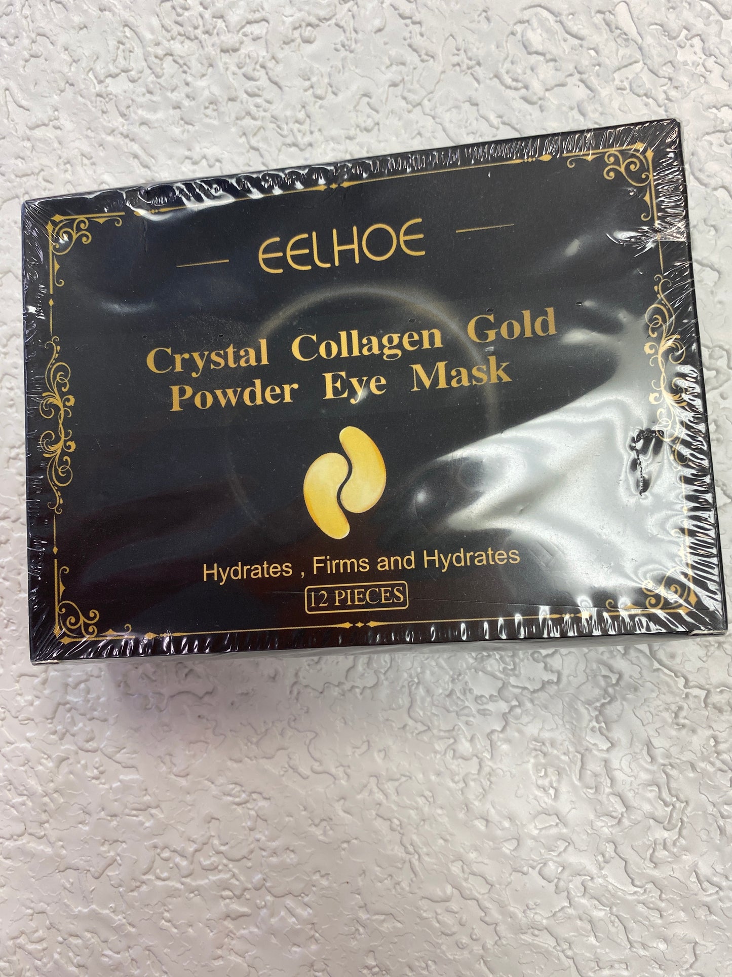 EYE MASK CRYSTAL COLLAGEN GOLD 12PC
