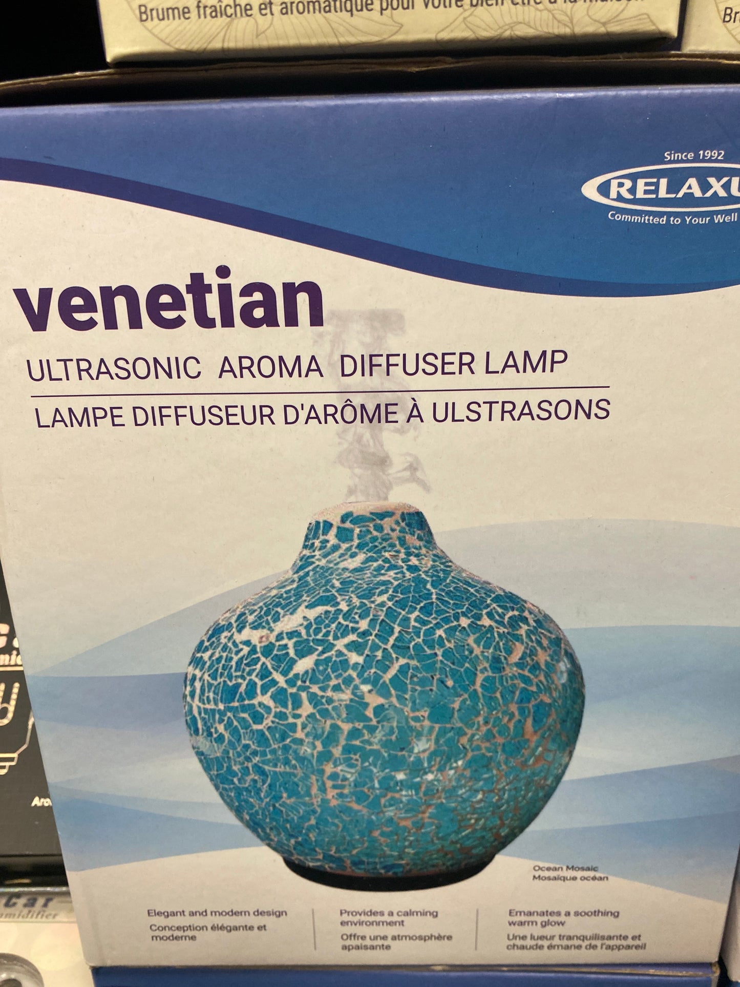 Ocean mosaic diffuser