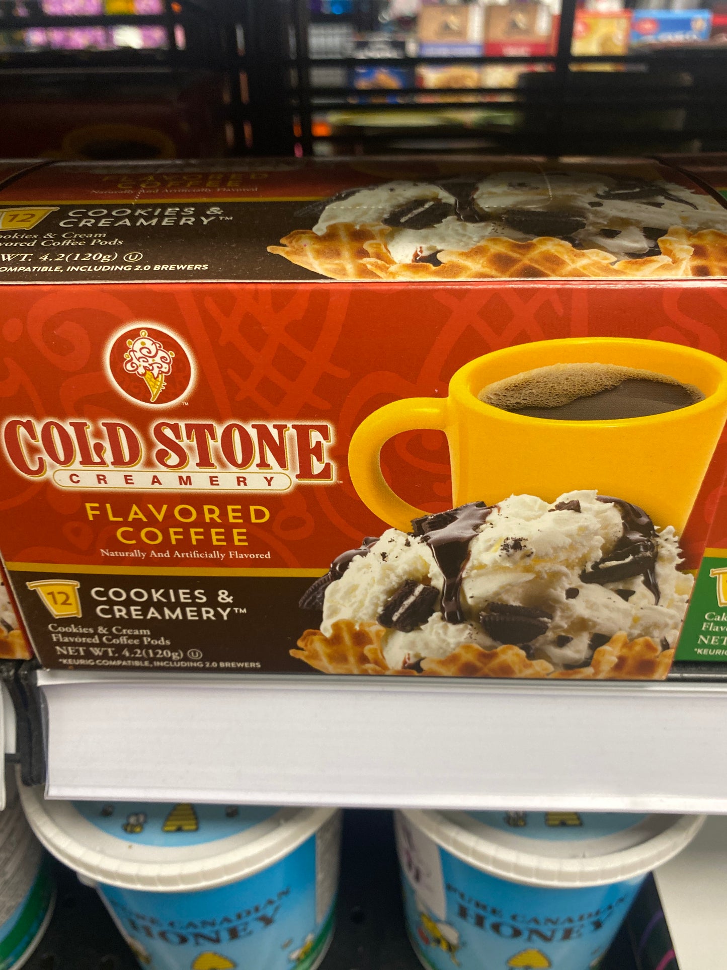 COLD STONE CREAMERY COOKIES & CREAMERY KCUPS