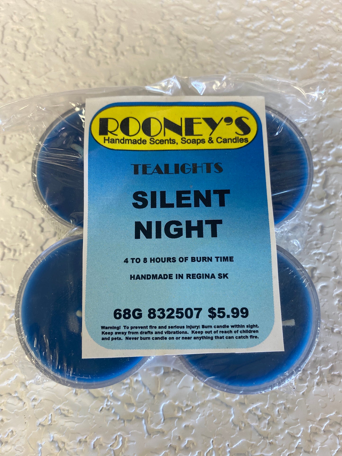 SILENT NIGHT TEALIGHT CANDLES