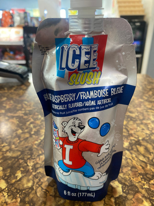 ICEE SLUSH BLUE RASPBERRY DRINK