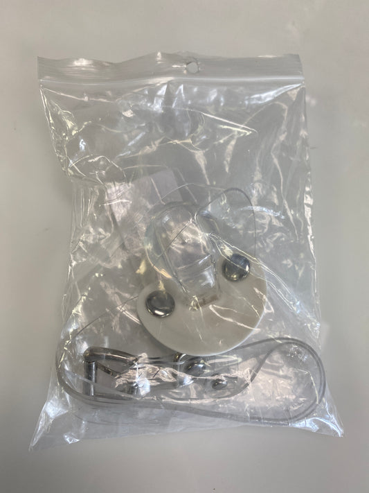 BDSM PACIFIER WHITE