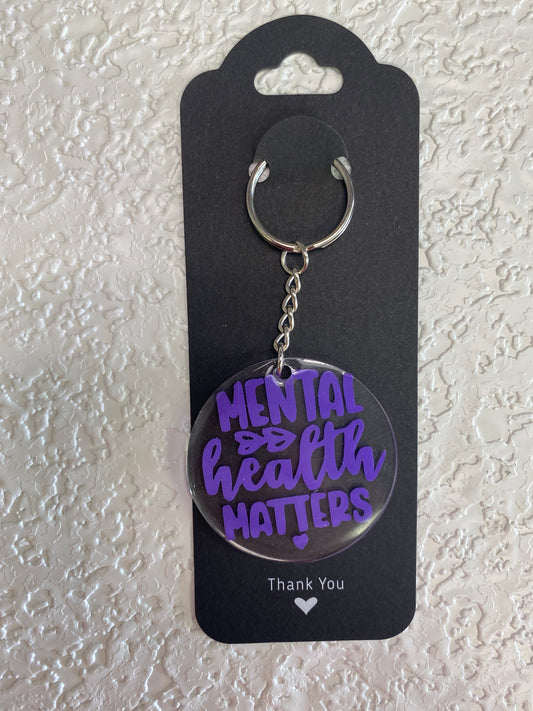 KEYCHAIN MENTAL HEALTH MATTERS