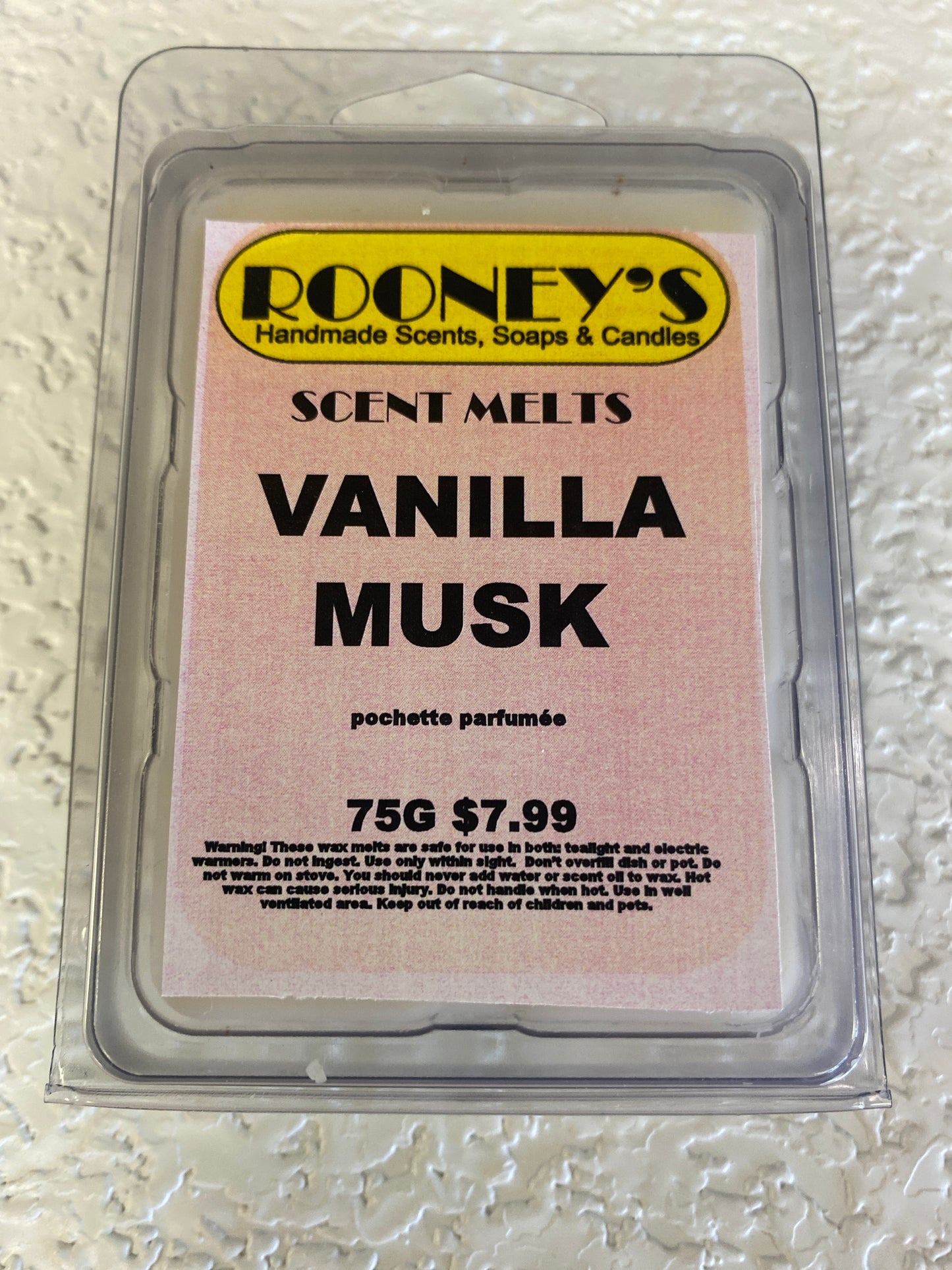 VANILLA MUSK SCENT MELTS
