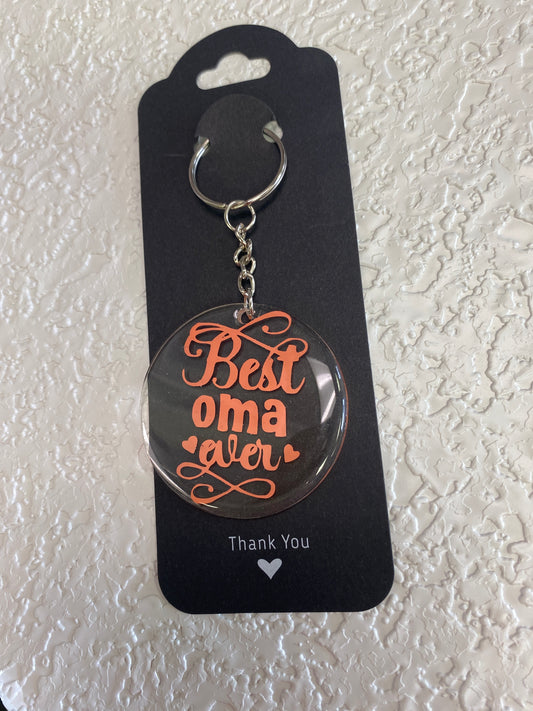 KEYCHAINS BEST OMA EVER