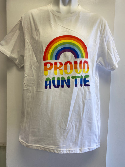 PROUD ANTIE WHITE SHIRT