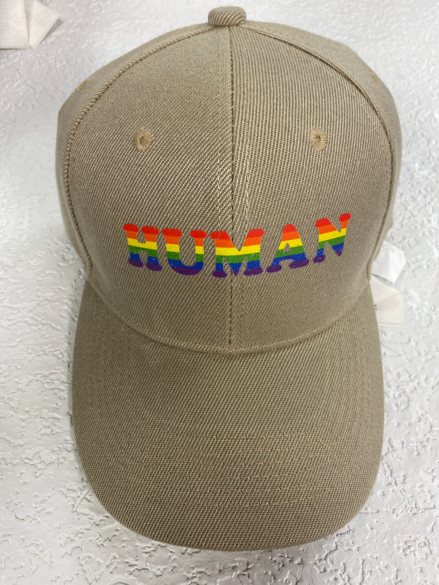 HUMAN PRIDE HAT TAN