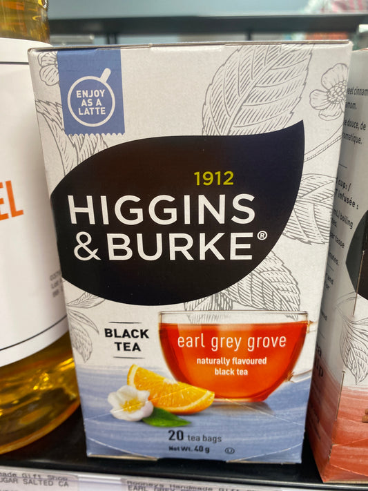 EARL GREY GROVE H&B TEA 20 BAGS