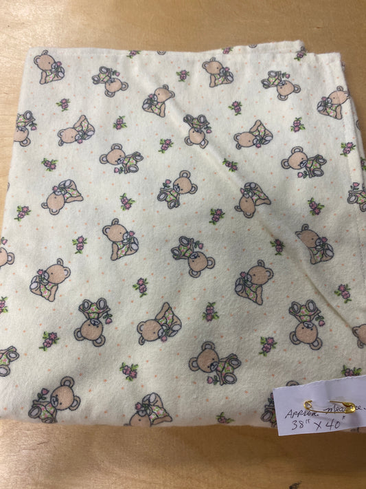 BEAR RECIVING BLANKET