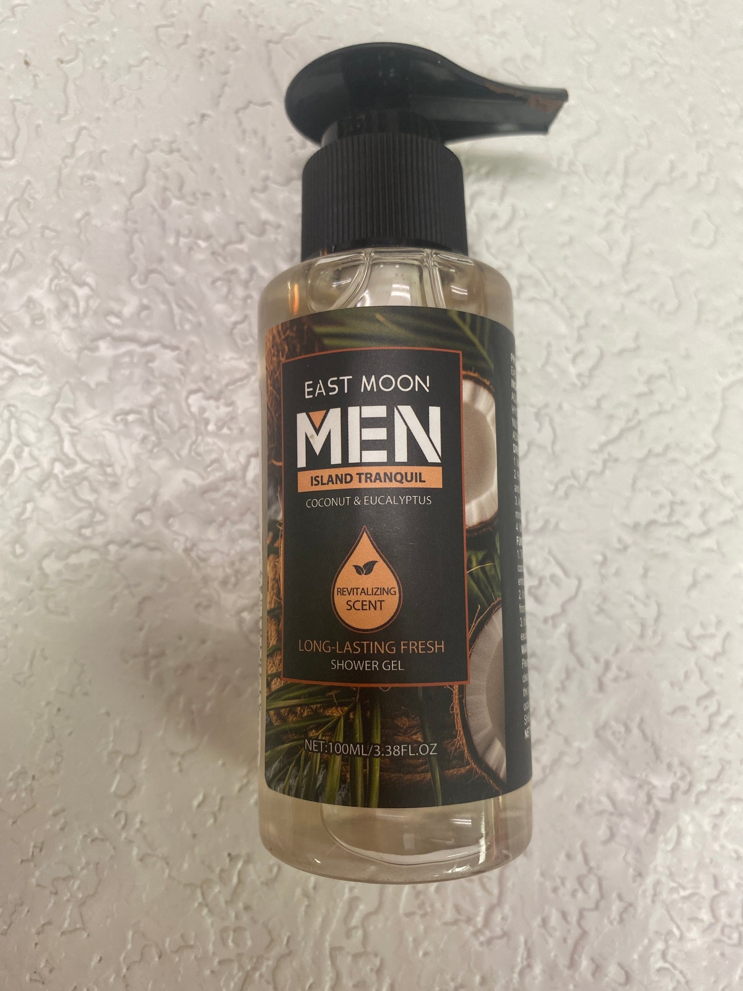 BODY WASH MENS SHOWER GEL EUCAL COCONUT 100ML