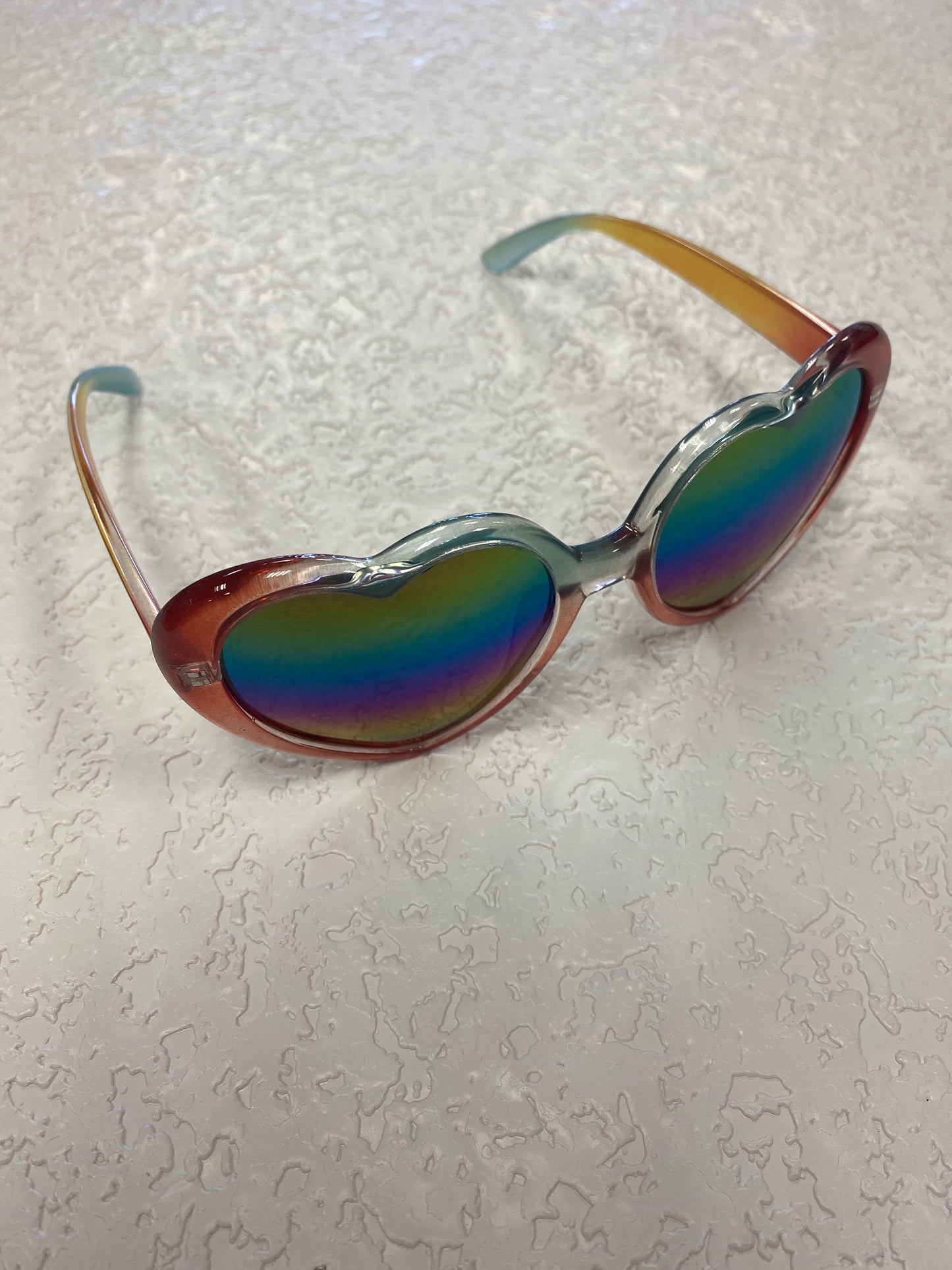 RAINBOW HEART SUN GLASSES