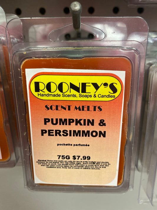 PUMPKIN & PERSIMMON SCENT MELTS
